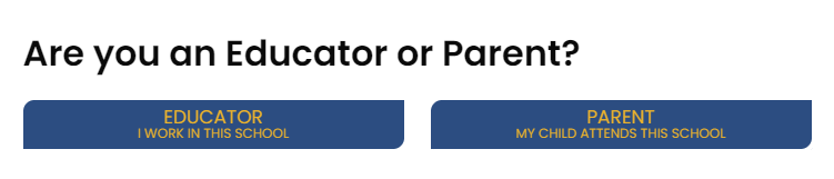Please select the Parent button to join NOS