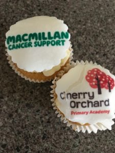 Cupcakes for the Macmillan's fundraising event