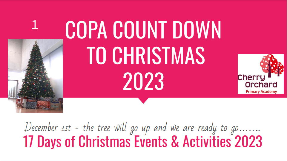 COPA Countdown to Christmas 2023